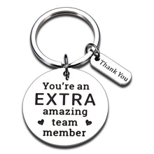 Load image into Gallery viewer, Thank You Gifts Keychain Employee Team Appreciation Gift for Women Men Colleagues Boss Staff Team Member Coach Leader Friends Coworker Leaving Going Away Farewell Boss Day Retirement Gifts Christmas