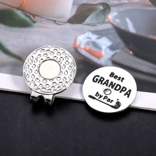 Load image into Gallery viewer, Best Grandpa by Par Golf Gifts for Men, Stocking Stuffers for Men, Christmas Gifts for Grandpa Gifts from Grandchildren Valentines Day Gifts for Grandpa Fathers Day from Wife, Hat Clip