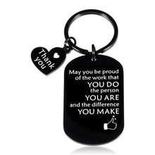 Load image into Gallery viewer, Coworker Gifts for Women Men Thank You Keychain for Colleagues Boss Teacher Friends Going Away Gifts for Coworker Leaving Christmas Goodbye Birthday Retirement Farewell Gifts Female Male Inspirational