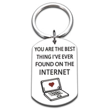 Load image into Gallery viewer, Stocking Stuffers for Men Women Funny Boyfriend Gifts Keychain Birthday Wedding Anniversary Valentine’s Day Gifts for Him Her Boyfriend Christmas Gifts for Men Husband from Wife Girlfriend Couple Gift
