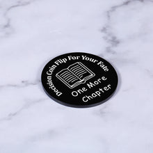 Load image into Gallery viewer, Funny Gifts Decision Coin for Book Lovers Stocking Stuffers for Women Men Stocking Stuffers for Teens Boys Girls Gift Ideas Christmas Gifts for Friends Bookworm Reader Students Coworker Reading Gifts