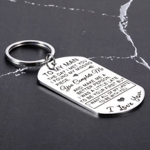 Load image into Gallery viewer, Birthday Gifts for Men, Keychain for Men, Top Gifts for Men, Gifts for Boyfriend Gifts, Engagement Gifts, Men Valentines Day Gifts for Husband Him, Anniversary for Him Husband Gifts from Wife