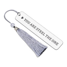 Load image into Gallery viewer, 11 Year Anniversary Bookmark Gifts for Him Her Steel Anniversary Gif for Husband Wife Couple Funny 11th Anniversary Gif from Wife Hubby Birthday Christmas I Love You Valentines Day Gifts for Men Women
