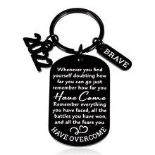Load image into Gallery viewer, Inspirational Class of 2022 Graduation Gifts Keychain for Men Women Medical High School College Graduation Gifts for Son Daughter Seniors 2022 Grad Gifts for Her Him Boys Girls Students Friends Master