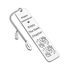 Load image into Gallery viewer, Retirement Gifts for Women Men 2023 Happy Retirement Bookmark Gifts for Coworkers Colleague Senior Employee Appreciation Gifts for Retired Teacher Nurse Coach Going Away Leaving Gift for Coworker Boss