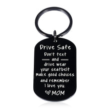 Load image into Gallery viewer, Stocking Stuffers for Teens Boys Girls Gift Ideas Drive Safe Keychain Gifts for Teens New Driver Sweet 16 Gifts for Girls Boys Christmas Gifts for Son Daughter Valentines Day Gifts for Kids from Mom