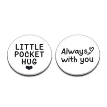 Load image into Gallery viewer, Pocket Hug Token Stocking Stuffers for Women Men, Birthday Christmas Valentines Day Gifts for Women Men, Back to School Gifts for Teens Boys Girls Gift Ideas, Miss You Long Distance Relationship Gifts