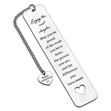 Load image into Gallery viewer, Retirement Gifts for Women Men 2022 Bookmark Happy Retirement Appreciation Gifts for Boss Leader Teacher Coach Nurse Coworker Farewell Leaving Gifts for Retired Colleague Employee Friends Work Gifts