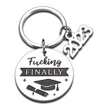 Load image into Gallery viewer, Funny 2023 Graduation Gifts for Him Her Senior 2023 Keychain for Men Women College Medical Law High School Graduation Gifts for Boys Girls Master Nurse Class of 2023 Graduate Gifts from Friend Mom Dad