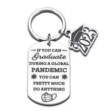 Load image into Gallery viewer, Funny Class of 2023 Graduation Gifts for Women Men Keychain 2023 Seniors High School College Graduation Gifts for Son Daughter Boys Girls Inspirational 2023 Grad Gifts for Her Him PHD Graduation Gifts
