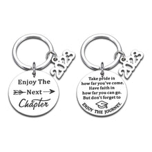 Load image into Gallery viewer, 2023 Graduation Gifts for Her Him Double-Sided Graduation Class of 2023 Gifts for Daughter Son High School College Graduation Gifts for Her Him 2023 Graduation Gifts for Women Men Boys Girls Keychain