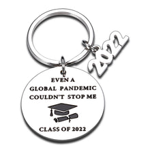 Load image into Gallery viewer, Funny Keychain Class Of 2022 Graduation Gifts for Her Him 2022 Senior High School Medical Master Nurse Student PHD College Graduation Gifts for Son Daughter 2022 Inspirational Grad Gifts for Women Men