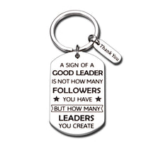 Load image into Gallery viewer, Boss Day Gifts for Women Men Office Keychain Thank You Boss Gifts for Leader Mentor Supervisor Christmas Birthday Farewell Retirement Gifts for Women Boss Lady Going Away Gifts for Friends Coworker