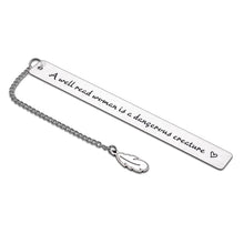 Load image into Gallery viewer, Bookmark for Book Lovers Gifts for Women Stocking Stuffers for Women Teens Girls Teacher Christmas Gifts for Women Mom Coworker Boss Lady Daughter Graduation Birthday Valentines Gifts for Friends Nerd