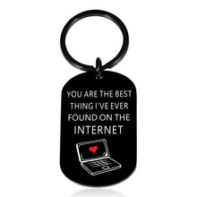 Load image into Gallery viewer, Funny Keychain for Men Valentines Day Gifts for Him Her Boyfriend Gifts from Girlfriend Engagement Christmas Anniversary Birthday Gifts for Boyfriend Husband Fiance from Wife I Love You Gifts for Him