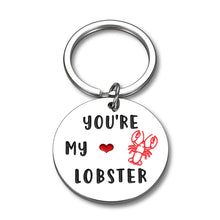 Load image into Gallery viewer, You’re My Lobster Keychain Friends TV Show Merchandise Best Friend Gift for Men Women Gift for Boyfriend Girlfriend BFF Besties Back to School Graduation Presents Birthday Christmas Jewelry