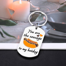 Load image into Gallery viewer, Funny Couple Gifts for Men Boyfriend Valentines Day Gifts for Him Her Keychain for Boyfriend Husband from Girlfriend Wife Anniversary Engagement Wedding Birthday Gift for Men Women Lover Gifts for Him