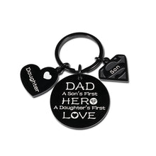 Load image into Gallery viewer, Fathers Day Gift from Daughter Son Wife, Dad Birthday Gifts from Daughter Son, Daddy to Be Gift Keychain for Men, Gifts for New Dads Stepdad from Kids, Valentines Christmas Gifts for Dad to Be Husband