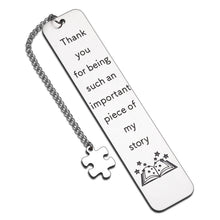 Load image into Gallery viewer, Teacher Appreciation Gifts Bookmark for Women Men Book Lovers Thank You Gifts for Teacher Tutor Mentor Professor Coworker Friends Teacher Back to School Christmas Valentine Gifts Birthday Retirement