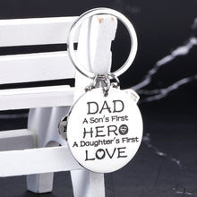 Load image into Gallery viewer, Fathers Day Gifts from Daughter Wife Son, Dad Gifts, Daddy Keychain Gifts, Dad Birthday Gifts From Daughter Son, Gifts for New Dads Stepdad from Kids, Christmas Gift for Dad to Be Husband