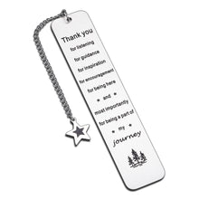 Load image into Gallery viewer, Thank You Gifts for Coworkers Boss Women Men Bookmark Employee Appreciation Gifts for Boss Teacher Leader Mentor Coworker Going Away Retirement Boss Day Gifts for Boss Lady Female Birthday Christmas