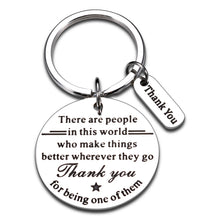 Load image into Gallery viewer, Thank You Gifts for Women Men, Employee Appreciation Gifts, Boss Day Gifts, Appreciation Gifts Keychain for Coworker Boss Lady Leader Teacher, Office Christmas Going Away Farewell Gifts Inspirational