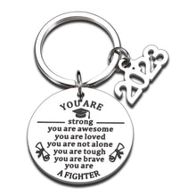 Load image into Gallery viewer, Graduation Gifts for Her Him 2023 High School College Graduation Gifts for Her Him Son Daughter Inspirational Class of 2023 Graduation Gifts for Women Men Girls Boys Graduation Party Supplies Keychain