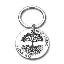 Load image into Gallery viewer, Best Friends Gifts for Women Sentimental Keychain for Her Girl Bestie Sister Close Friend Birthday Gift for BFF Friendship Present for Graduation Christmas Valentine's day Anniversary