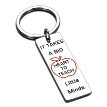 Load image into Gallery viewer, Teacher Gifts for Women Appreciation Keychain Montessori Gifts for Teachers Daycare Kindergarten Teacher Gifts Retirement Thank You Gifts End of Year Graduation Back to School Present