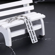 Load image into Gallery viewer, Long Distance Relationships Keychain for Husband Wife Boyfriend Girlfriend Dad Mom Lover Couples Keyring for Trucker Hubby Birthday Valentine Going Away Gifts Travel Military Jewelry
