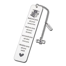 Load image into Gallery viewer, Class of 2023 Graduation Gifts for Her Him Inspirational Bookmark Medical High School College Graduation Gifts for Women Men Son Daughter Boys Girls 2023 Grad Gifts for Nurses Master Senior Students