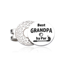 Load image into Gallery viewer, Best Grandpa by Par Golf Gifts for Men, Stocking Stuffers for Men, Christmas Gifts for Grandpa Gifts from Grandchildren Valentines Day Gifts for Grandpa Fathers Day from Wife, Hat Clip
