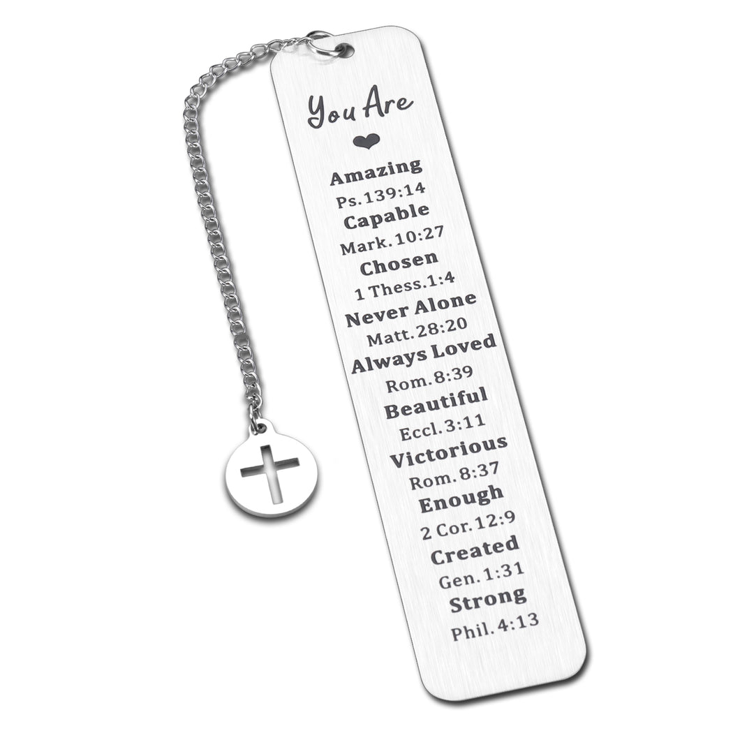 Christian Gifts for Women, Graduation Gifts for Her, Confirmation Gifts for Teenage Girl Baptism Gifts for Girl Bible Verse Bookmarks for Women Inspirational Religious Gifts for Women Teen Girls Gifts