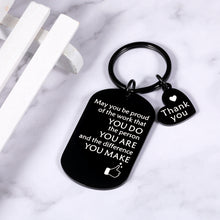 Load image into Gallery viewer, Coworker Gifts for Women Men Thank You Keychain for Colleagues Boss Teacher Friends Going Away Gifts for Coworker Leaving Christmas Goodbye Birthday Retirement Farewell Gifts Female Male Inspirational
