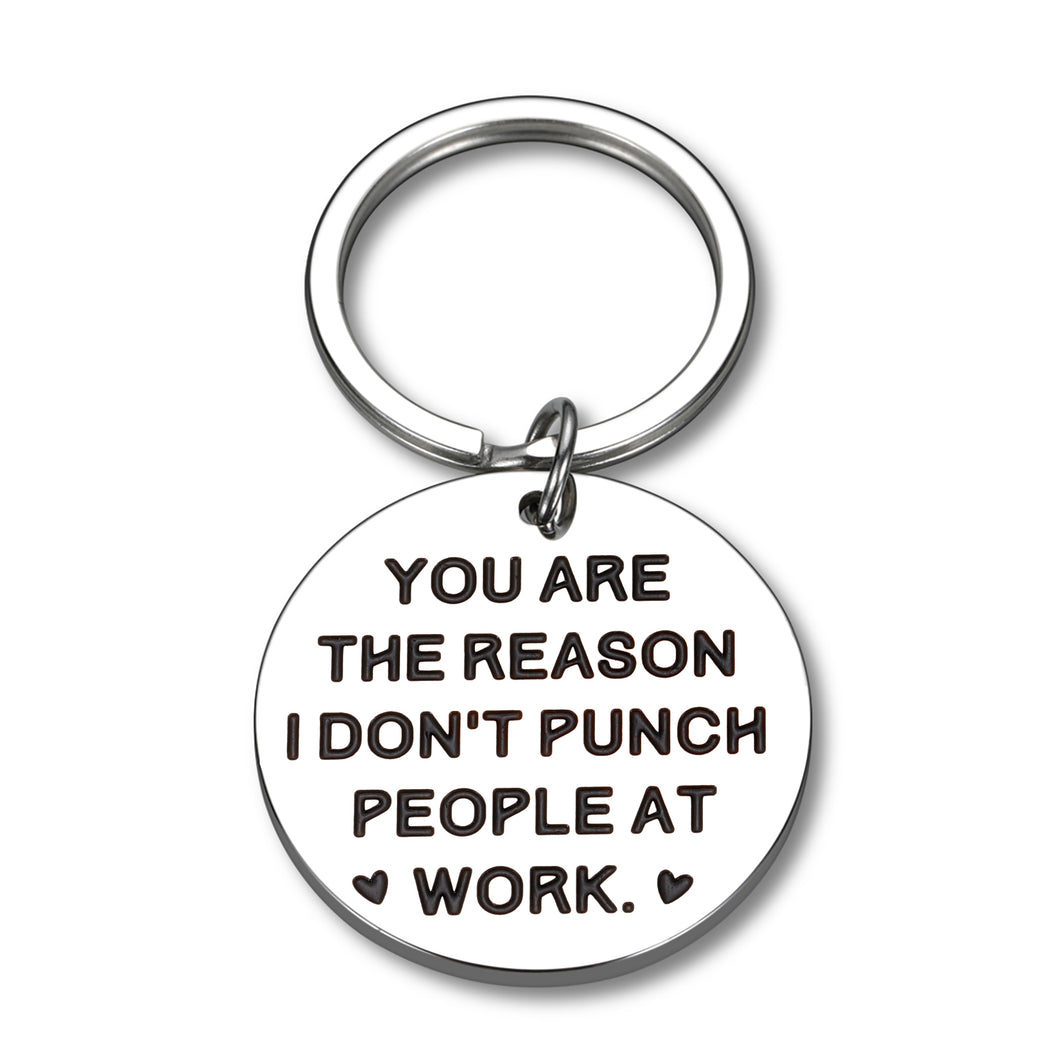 Employee Appreciation Gifts Thank You Gifts for Women Men Funny Keychain for Coworker Leaving Office Colleague Going Away Farewell Boss Day Gifts for Manager Leader Promotion Retirement Christmas Gift