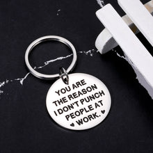 Load image into Gallery viewer, Employee Appreciation Gifts Thank You Gifts for Women Men Funny Keychain for Coworker Leaving Office Colleague Going Away Farewell Boss Day Gifts for Manager Leader Promotion Retirement Christmas Gift
