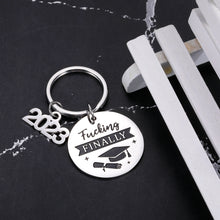 Load image into Gallery viewer, Funny 2023 Graduation Gifts for Him Her Senior 2023 Keychain for Men Women College Medical Law High School Graduation Gifts for Boys Girls Master Nurse Class of 2023 Graduate Gifts from Friend Mom Dad
