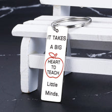 Load image into Gallery viewer, Teacher Gifts for Women Appreciation Keychain Montessori Gifts for Teachers Daycare Kindergarten Teacher Gifts Retirement Thank You Gifts End of Year Graduation Back to School Present
