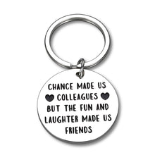 Load image into Gallery viewer, Coworker Leaving Gifts Colleague to Friend Keychain Going Away Appreciation Goodbye Farewell Keyring for Boss Lady Women Men Him Her Resignation Retirement Birthday Christmas Friendship Presents
