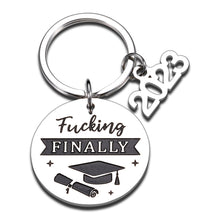 Load image into Gallery viewer, Funny 2023 Graduation Gifts for Him Her Senior 2023 Keychain for Men Women College Medical Law High School Graduation Gifts for Boys Girls Master Nurse Class of 2023 Graduate Gifts from Friend Mom Dad
