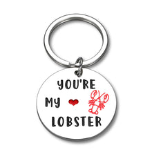 Load image into Gallery viewer, You’re My Lobster Keychain Friends TV Show Merchandise Best Friend Gift for Men Women Gift for Boyfriend Girlfriend BFF Besties Back to School Graduation Presents Birthday Christmas Jewelry
